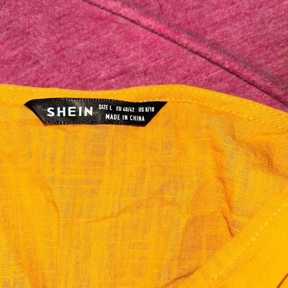 Shein belted spaghetti strap midi dress size large - Picture 3 of 3